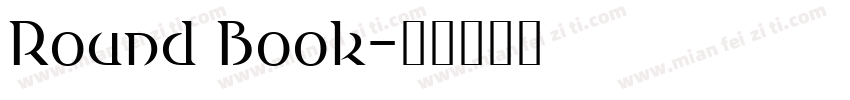 Round Book字体转换